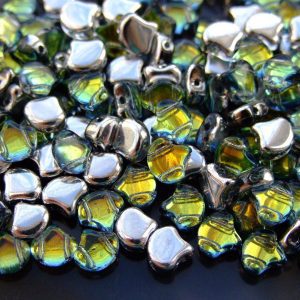 10g Ginko Duo Beads Backlit Uranium Michael's UK Jewellery