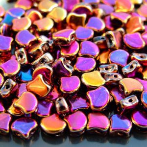 10g Ginko Duo Beads Jet Full Sliperit Michael's UK Jewellery