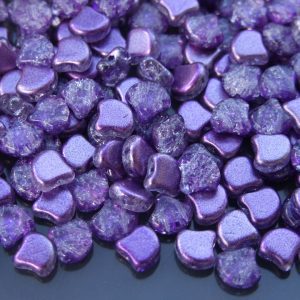 10g Ginko Duo Beads Slushy Purple Grape Michael's UK Jewellery