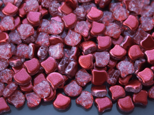 10g Ginko Duo Beads Slushy Strawberry Michael's UK Jewellery