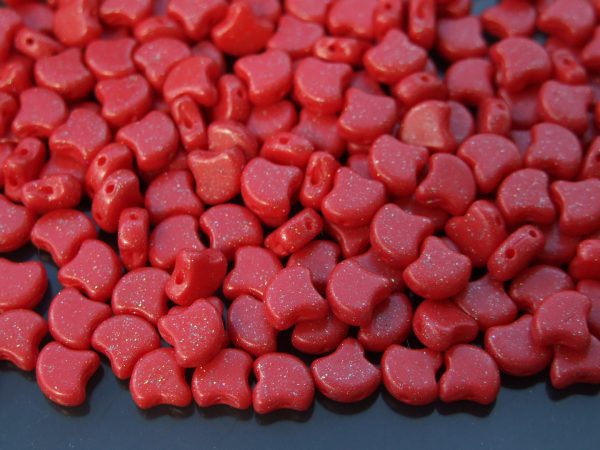 10g Ginko Duo Beads Stardance Cherry Tomato Michael's UK Jewellery