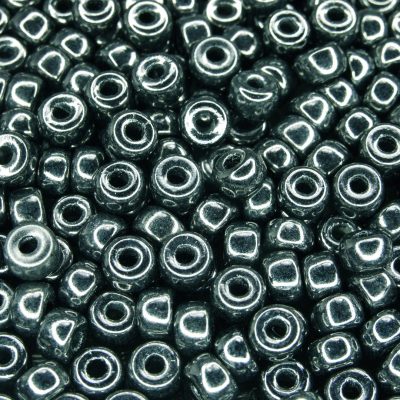 10g Hematite MATUBO Seed Beads 2/0 6mm Michael's UK Jewellery