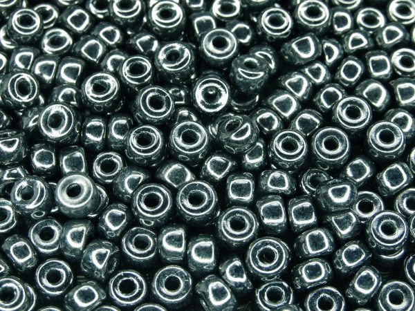 10g Hematite MATUBO Seed Beads 2/0 6mm Michael's UK Jewellery