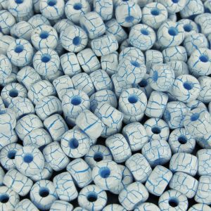 10g Ionic White/Blue MATUBO Seed Beads 2/0 6mm Michael's UK Jewellery