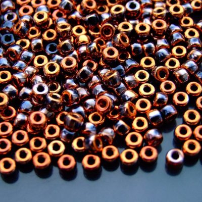 10g Jet Capri Gold Full MATUBO Seed Beads 6/0 4mm Michael's UK Jewellery