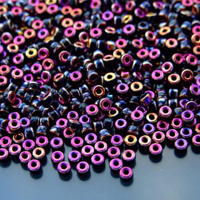 10g Jet Full Sliperit MATUBO Seed Beads 8/0 3mm Michael's UK Jewellery