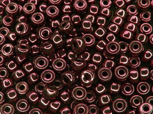 10g Luster Metallic Amethyst Jet MATUBO Seed Beads 2/0 6mm Michael's UK Jewellery