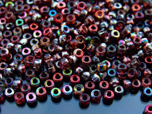 10g Magic Line Red Brown MATUBO Seed Beads 6/0 4mm Michael's UK Jewellery