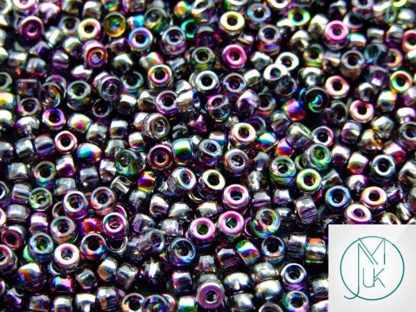 10g Magic Line Violet Grey Matubo Seed Beads 6/0 4mm Michael's UK Jewellery
