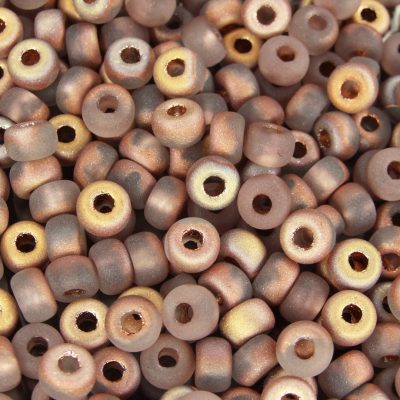 10g Matte Apollo Gold MATUBO Seed Beads 2/0 6mm Michael's UK Jewellery