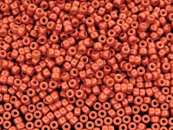 10g Matte Letallic Lava MATUBO Seed Beads 8/0 3mm Michael's UK Jewellery