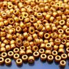 10g Matte Metallic Antique Gold MATUBO Seed Beads 6/0 4mm Michael's UK Jewellery