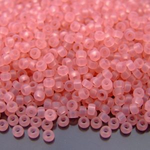 10g Matte Opal Pink MATUBO Seed Beads 8/0 3mm Michael's UK Jewellery