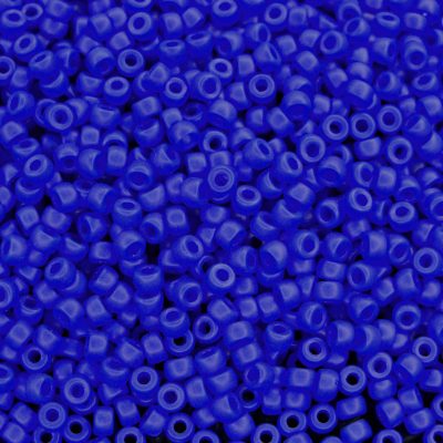 10g Matte Opaque Blue MATUBO Seed Beads 8/0 3mm Michael's UK Jewellery