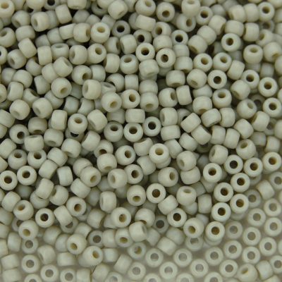 10g Matte Opaque Grey MATUBO Seed Beads 8/0 3mm Michael's UK Jewellery