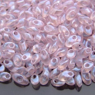 10g Miyuki Long Magatama 4x7mm Beads Extra Light Lilac Transparent Michael's UK Jewellery