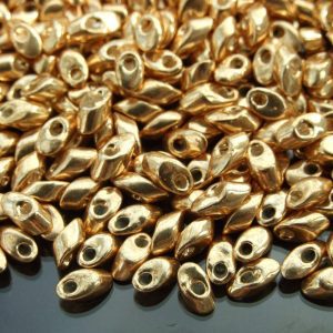 10g Miyuki Long Magatama 4x7mm Beads Galvanized Gold Michael's UK Jewellery