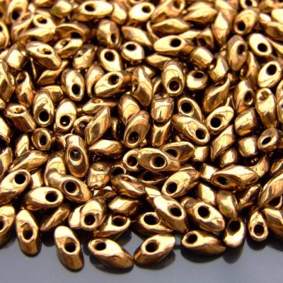 10g Miyuki Long Magatama 4x7mm Beads Metallic Dark Bronze Michael's UK Jewellery