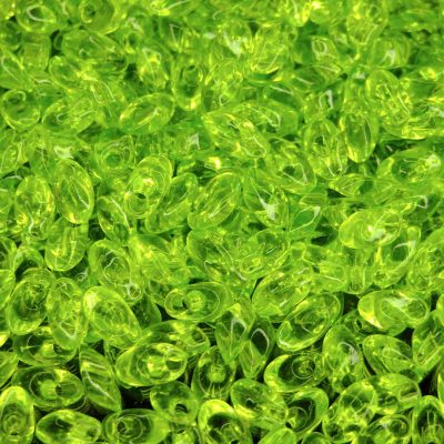 10g Miyuki Long Magatama 4x7mm Seed Beads Transparent Chartreuse Michael's UK Jewellery