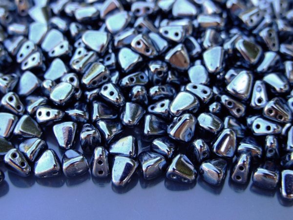 10g Nib-Bit Beads 6x5mm Hematite Michael's UK Jewellery