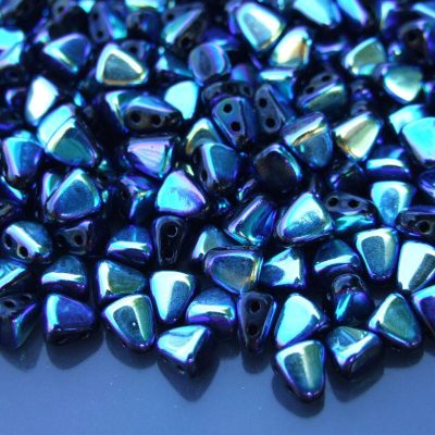 10g Nib-Bit Beads 6x5mm Jet Full AB Michael's UK Jewellery