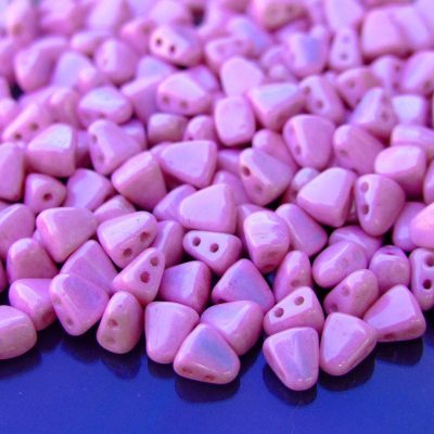10g Nib-Bit Beads 6x5mm Luster Metallic Pink Michael's UK Jewellery