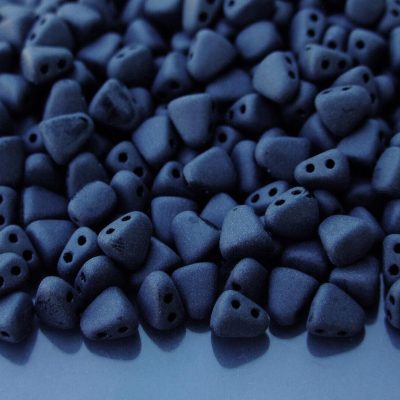 10g Nib-Bit Beads 6x5mm Matte Jet Michael's UK Jewellery