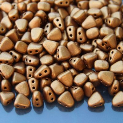 10g Nib-Bit Beads 6x5mm Matte Metallic Antique Gold Michael's UK Jewellery