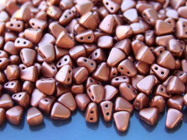 10g Nib-Bit Beads 6x5mm Matte Metallic Bronze Copper Michael's UK Jewellery