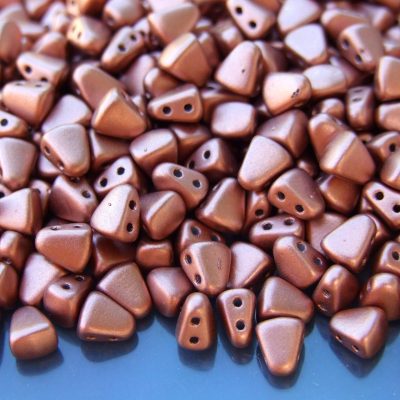 10g Nib-Bit Beads 6x5mm Matte Metallic Bronze Copper Michael's UK Jewellery