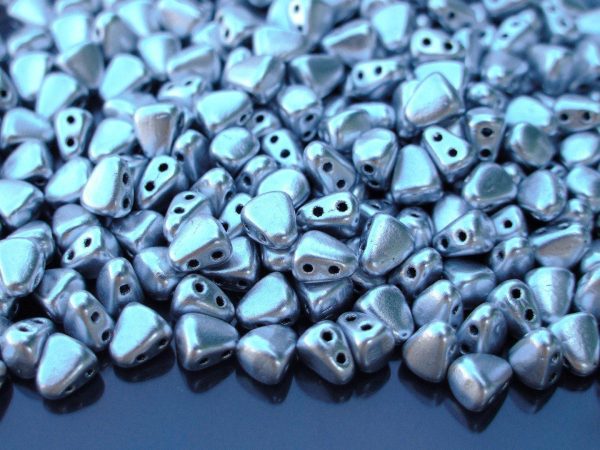 10g Nib-Bit Beads 6x5mm Matte Metallic Silver Michael's UK Jewellery