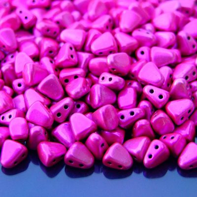 10g Nib-Bit Beads 6x5mm Metalust Hot Pink Michael's UK Jewellery
