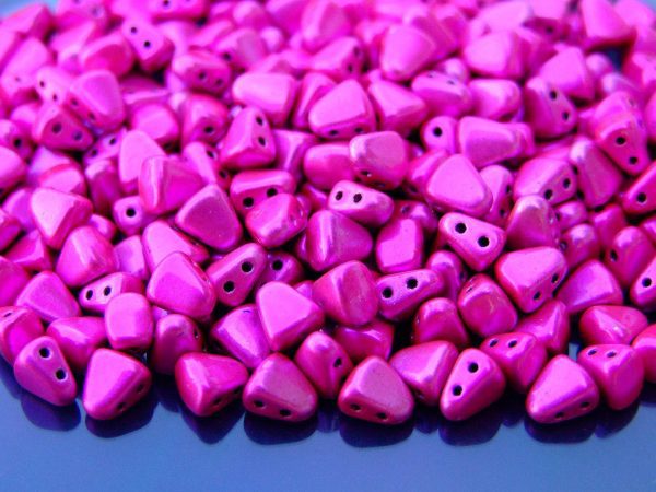 10g Nib-Bit Beads 6x5mm Metalust Hot Pink Michael's UK Jewellery
