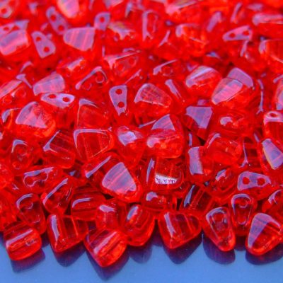 10g Nib-Bit Beads 6x5mm Siam Ruby Michael's UK Jewellery