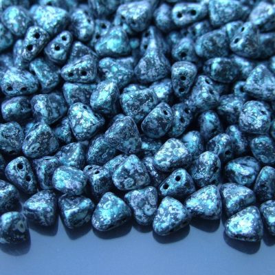 10g Nib-Bit Beads 6x5mm Tweedy Green Michael's UK Jewellery
