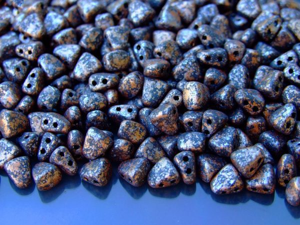 10g Nib-Bit Beads 6x5mm Tweedy Red Michael's UK Jewellery