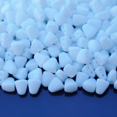 10g Nib-Bit Beads 6x5mm White Michael's UK Jewellery