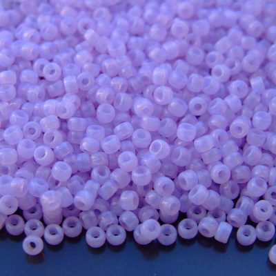 10g Opal Dark Violet MATUBO Seed Beads 8/0 3mm Michael's UK Jewellery