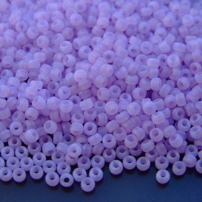 10g Opal Dark Violet Matt MATUBO Seed Beads 8/0 3mm Michael's UK Jewellery