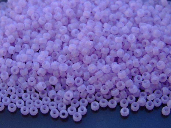 10g Opal Dark Violet Matt MATUBO Seed Beads 8/0 3mm Michael's UK Jewellery