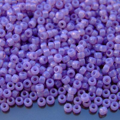 10g Opal Violet MATUBO Seed Beads 8/0 3mm Michael's UK Jewellery