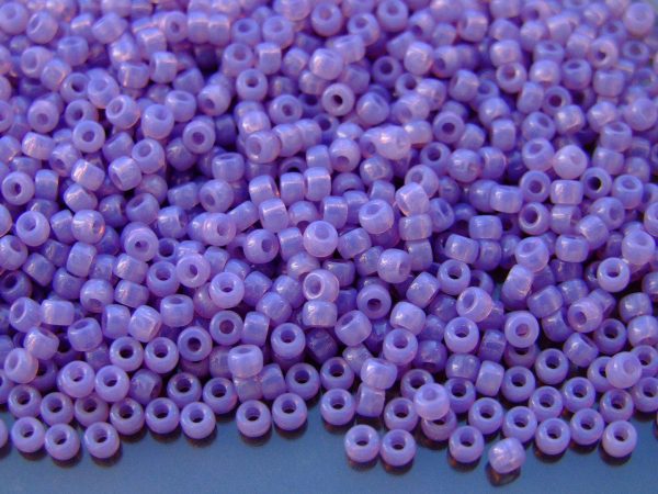 10g Opal Violet MATUBO Seed Beads 8/0 3mm Michael's UK Jewellery