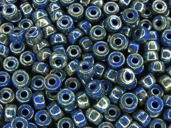 10g Opaque Blue Rembrandt MATUBO Seed Beads 2/0 6mm Michael's UK Jewellery