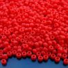 10g Opaque Red Matte  MATUBO Seed Beads 8/0 3mm Michael's UK Jewellery