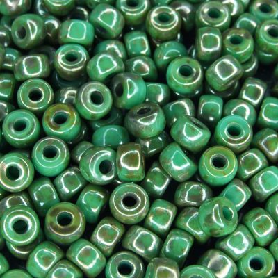 10g Opaque Turquoise Rembrandt MATUBO Seed Beads 2/0 6mm Michael's UK Jewellery