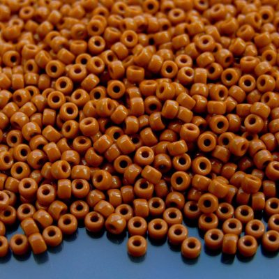 10g Opaque Umber MATUBO Seed Beads 8/0 3mm Michael's UK Jewellery