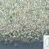 TOHO Seed Beads PF21 PermaFinish Silver Lined Crystal 11/0 beads mouse