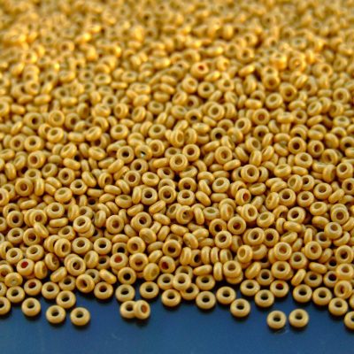 10g PF557F PermaFinish Matt Galvanized Aluminium Toho Demi Round Seed Beads 11/0 2mm Michael's UK Jewellery