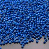 TOHO Seed Beads PF586F PermaFinish Matte Galvanized Denim Blue 11/0 beads mouse