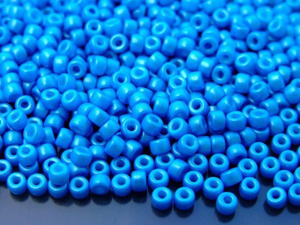 10g Pearl Shine Azuro MATUBO Seed Beads 6/0 4mm Michael's UK Jewellery